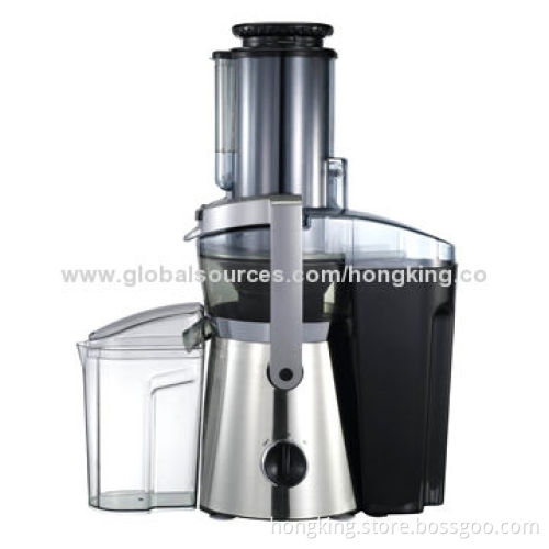 Hamilton Beach Big Mouth Juice Extractor, Brushed Stainless Steel, 3-speed Dial Knob, 800W Power